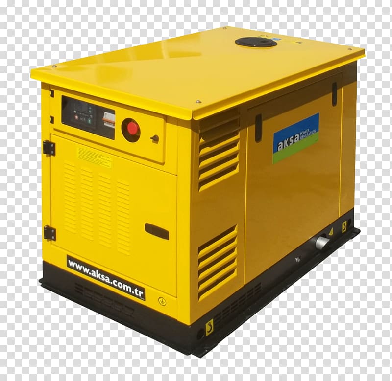 Diesel generator Engine-generator AKSA Power Generation Electric generator Diesel engine, guc transparent background PNG clipart