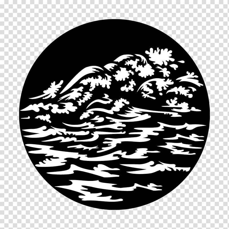 Monochrome Visual arts Black and white Pattern, water wave transparent background PNG clipart