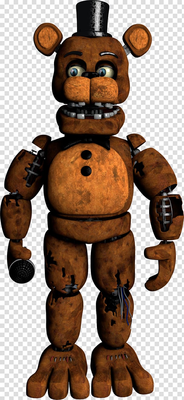 Five Nights at Freddy's Nightmare graph Drawing, fred bear c4d