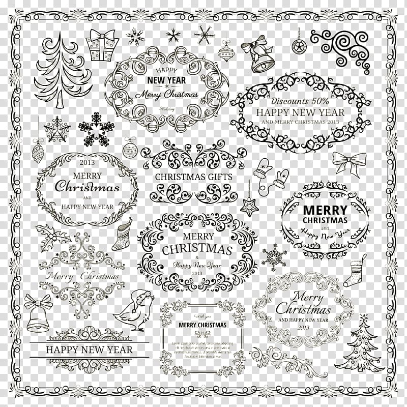 Christmas Ornament , Christmas border transparent background PNG clipart