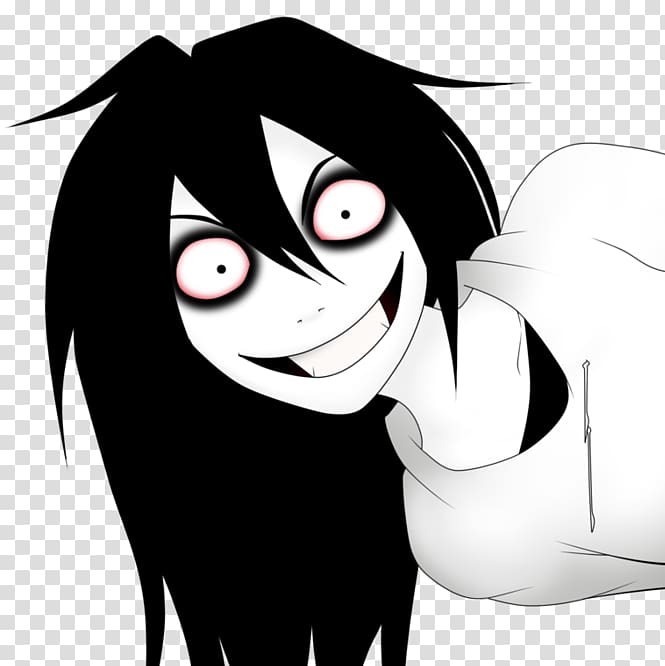 Jeff the Killer Creepypasta Drawing Slender: The Eight Pages YouTube, Jeff The Killer transparent background PNG clipart