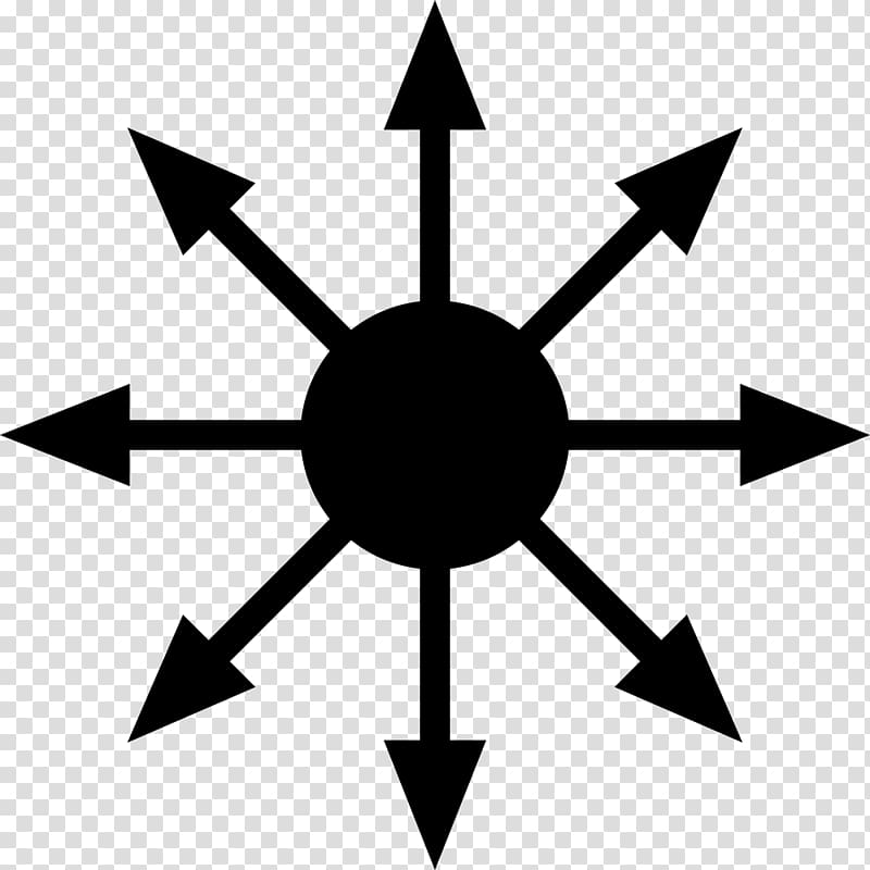 Sigil Chaos magic Symbol of Chaos Illuminates of Thanateros, magic circle transparent background PNG clipart