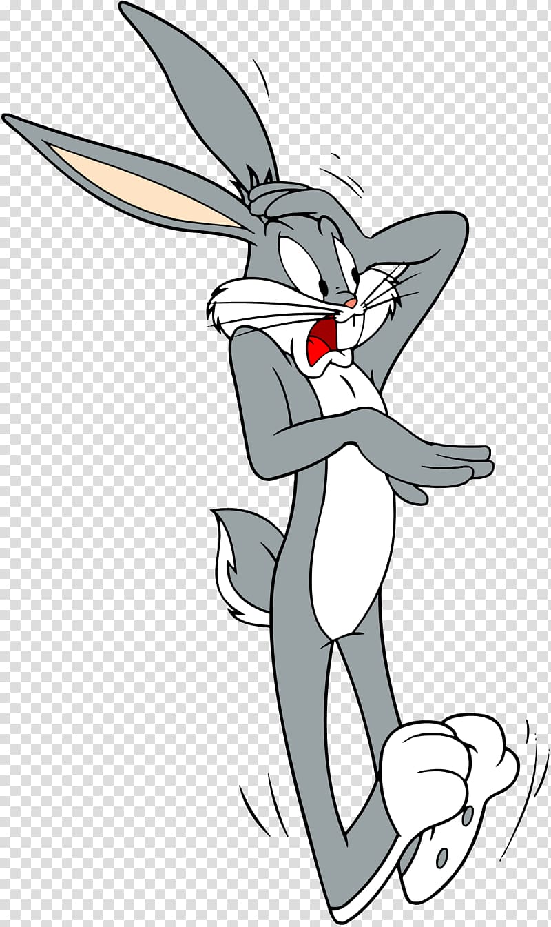 Bugs Bunny Elmer Fudd Cartoon, rabbit transparent background PNG clipart