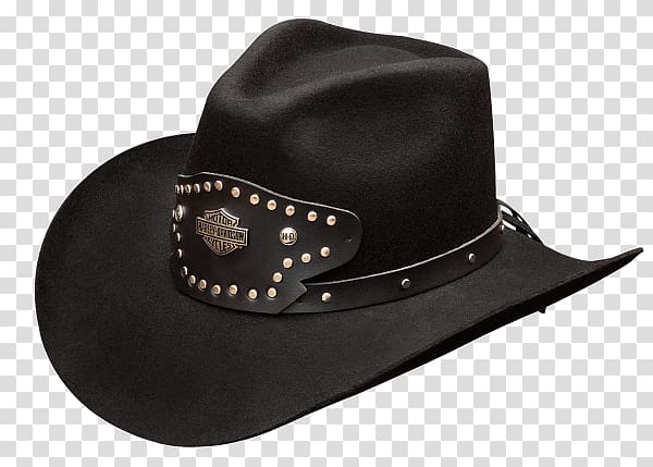 Cowboy hat Cap Harley-Davidson Wool, hathd transparent background PNG clipart