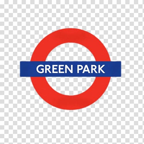 Green Park sign, Green Park transparent background PNG clipart