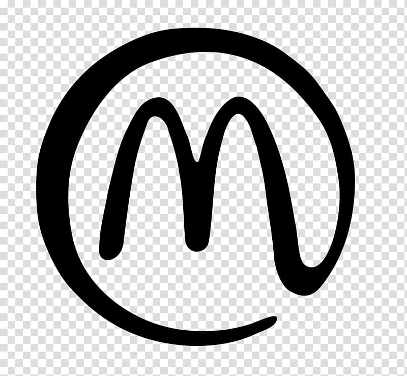 Logo McDonald\'s sign, shape transparent background PNG clipart