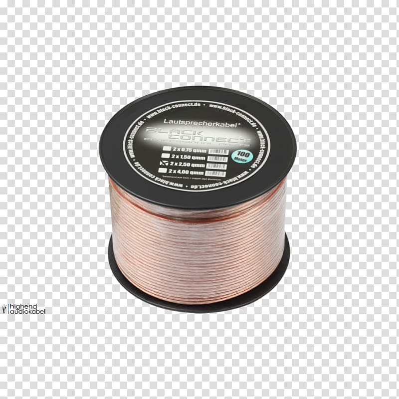 Electrical cable Computer speakers Speaker wire Power cable Loudspeaker, silent transparent background PNG clipart