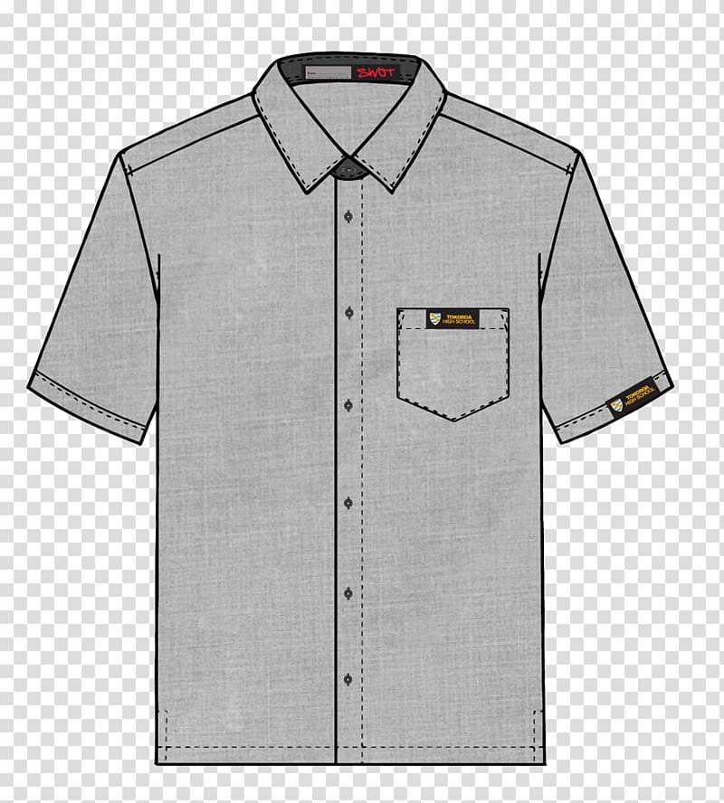 Dress shirt T-shirt School uniform Polo shirt, school end transparent background PNG clipart