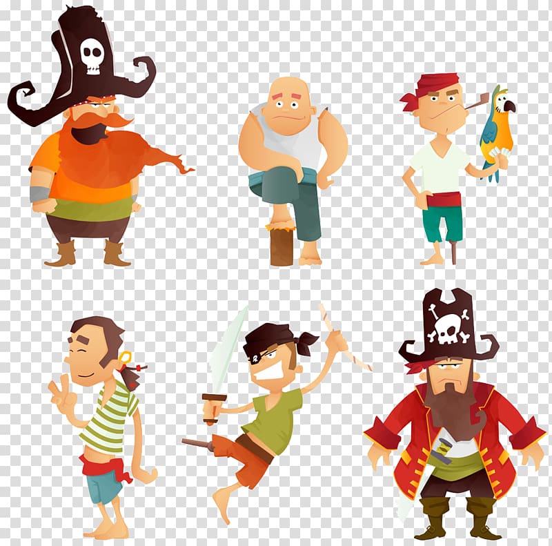 Piracy Drawing , Cartoon Pirate Collection transparent background PNG clipart