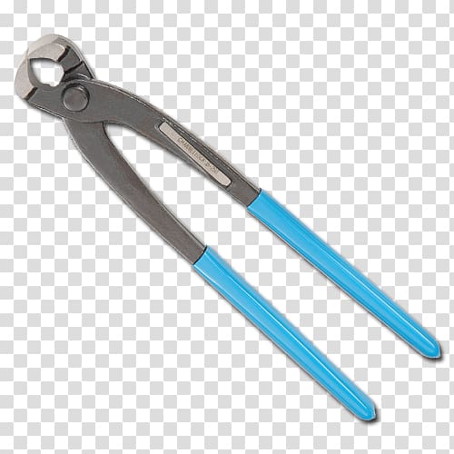 Diagonal pliers Hand tool Nipper Channellock, Pliers transparent background PNG clipart