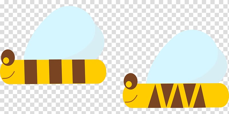 Honey bee Insect, Cartoon caterpillar transparent background PNG clipart