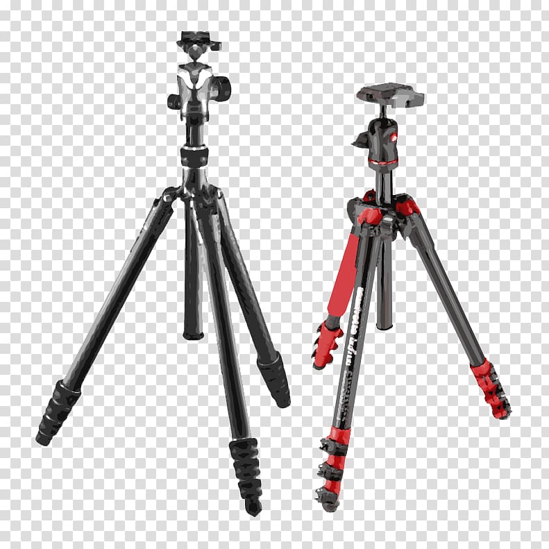 Manfrotto Compact Light Ball head Tripod , Camera transparent background PNG clipart