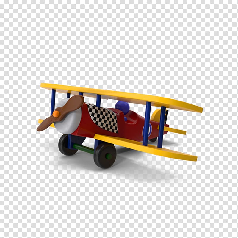 Airplane Model aircraft Toy Child, Wooden toy airplane transparent background PNG clipart