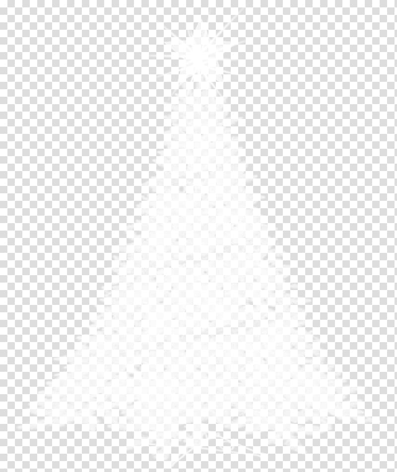 White Black Angle Pattern, Beautiful white Christmas tree transparent background PNG clipart