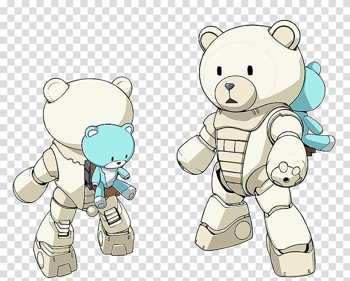 Teddy bear China Kousaka Gundam model Anime, Anime transparent background PNG clipart