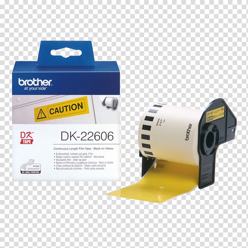 Paper Adhesive tape Label printer Brother Industries, printer transparent background PNG clipart