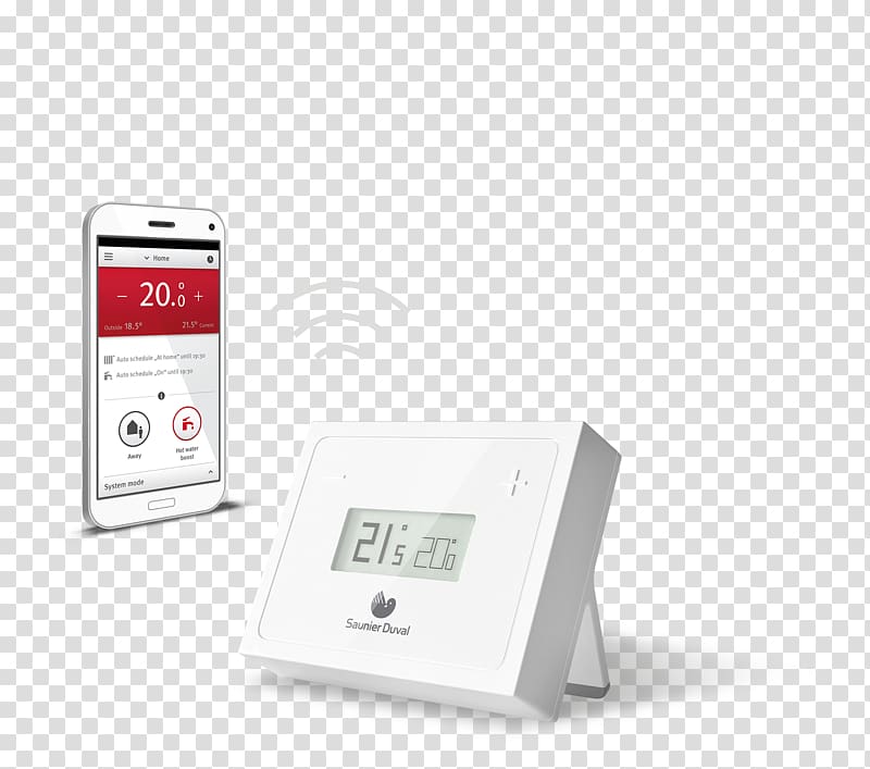 Programmable thermostat Boiler Vaillant Group Wi-Fi, Water Thermos transparent background PNG clipart
