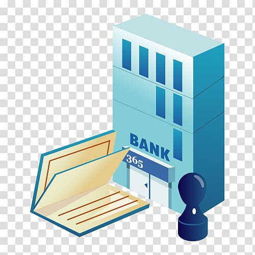 Passbook Bank, Building model material transparent background PNG clipart