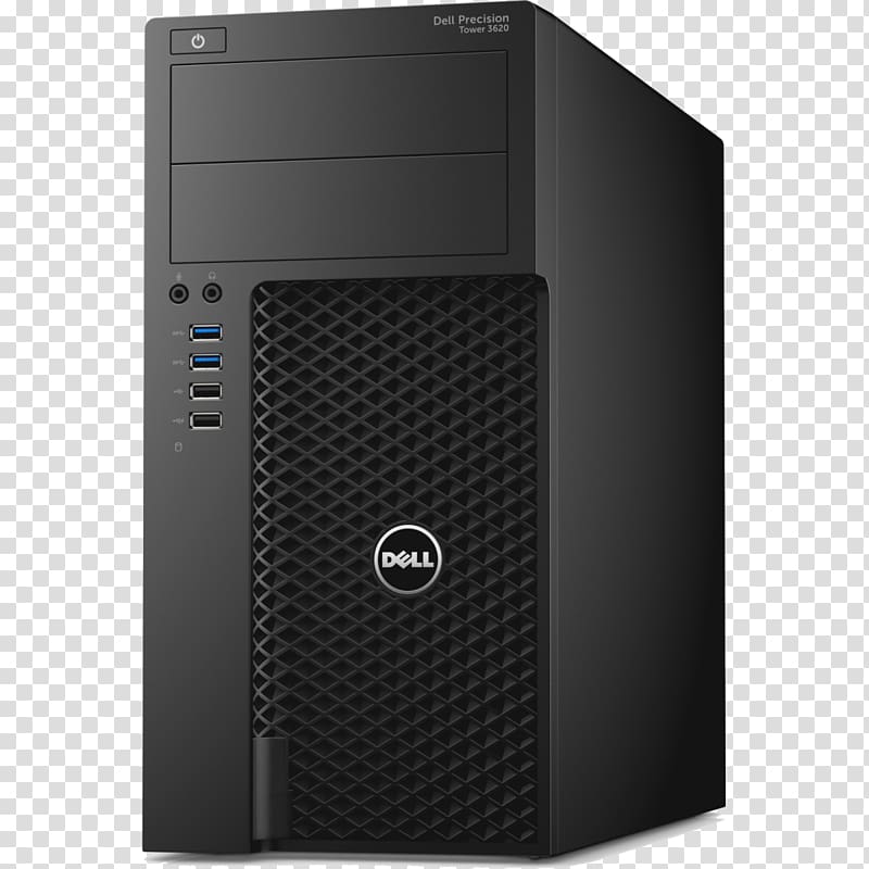 Dell Precision Tower 3620 Mini Tower Laptop, Laptop transparent background PNG clipart