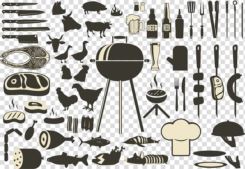 bbq grill illustration