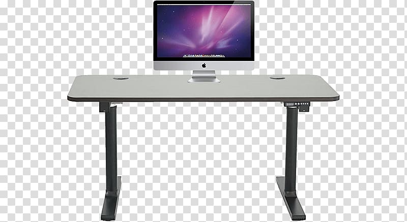 Standing desk Sit-stand desk Computer desk, Standing Desk transparent background PNG clipart