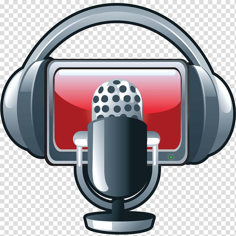 stereo microphone headphone display icon transparent background PNG clipart