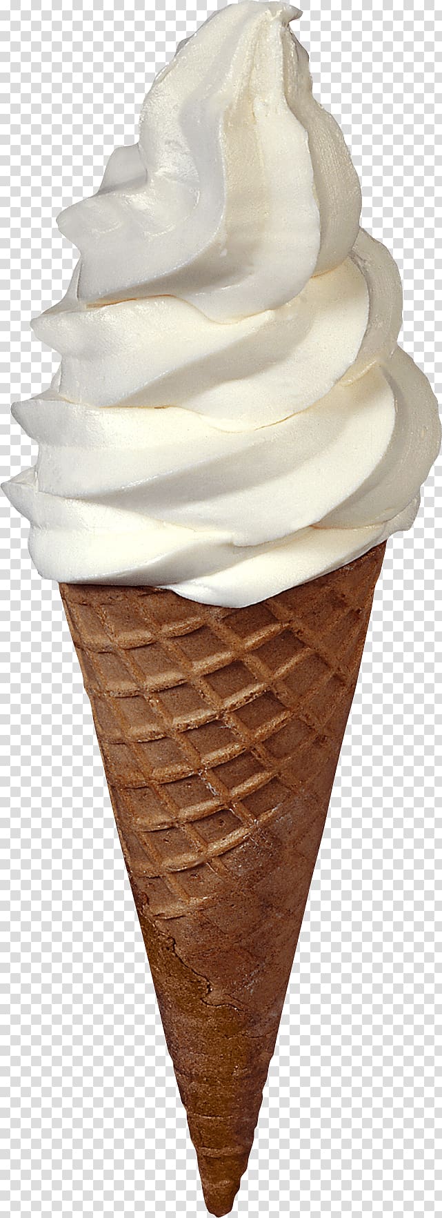 vanilla ice cream, Vanilla Soft Ice transparent background PNG clipart