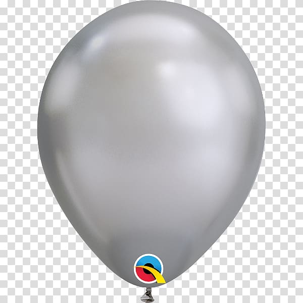 Balloon Studio Gas balloon Silver Party, balloon transparent background PNG clipart