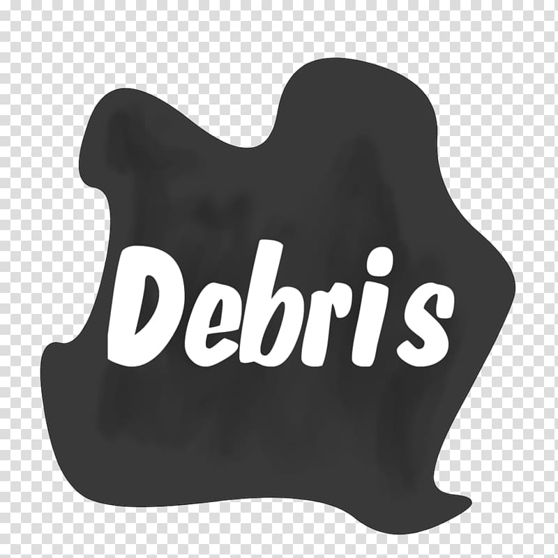 Logo Brand Debris Font, debris transparent background PNG clipart