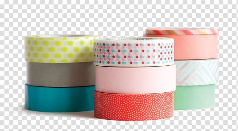 Adhesive tape Paper Washi Craft Tape dispenser, TAPE transparent background PNG clipart