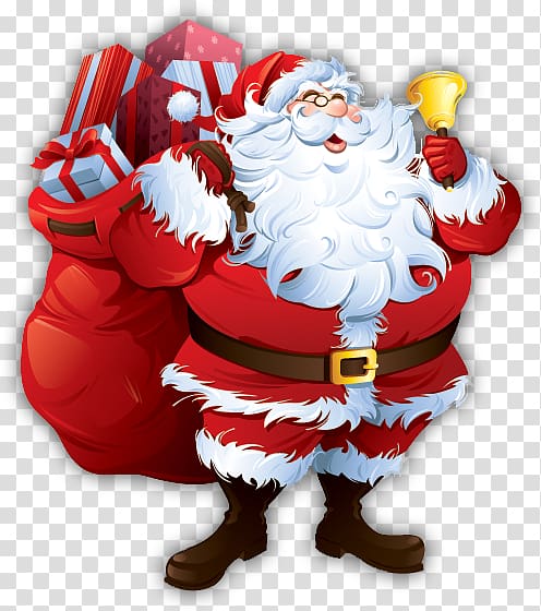 Santa Claus Père Noël Christmas Day Ded Moroz Gift, santa clause transparent background PNG clipart