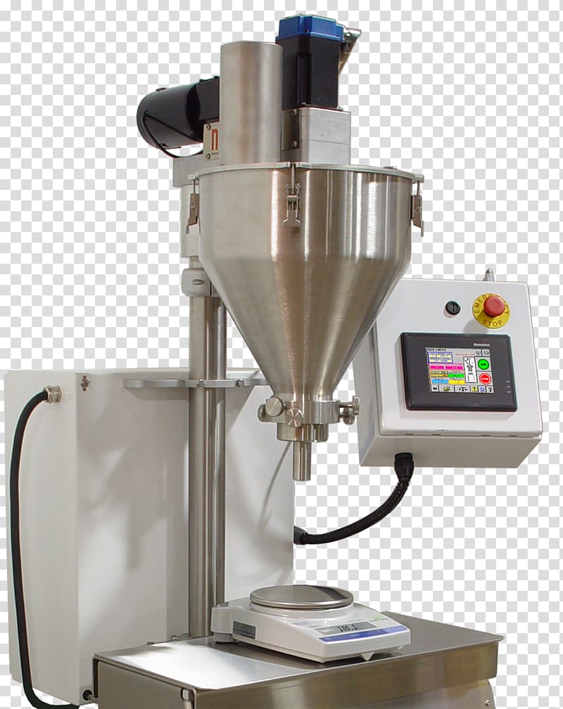 Vertical form fill sealing machine Augers Manufacturing Industry, integrated machine transparent background PNG clipart