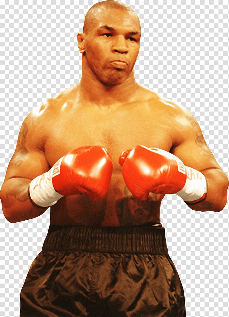 Mike Tyson Professional boxing Boxing glove, Sporting personal transparent background PNG clipart
