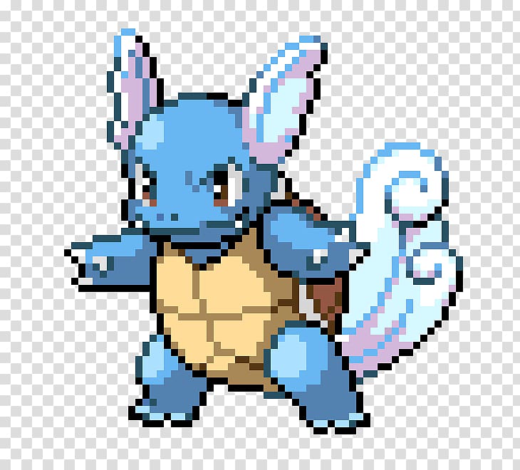 Pikachu Pokémon FireRed and LeafGreen Wartortle Pixel art, pikachu transparent background PNG clipart