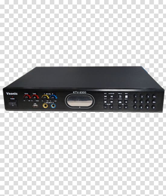 RF modulator Electronics Multimedia Amplifier Cable converter box, karaoke ok transparent background PNG clipart
