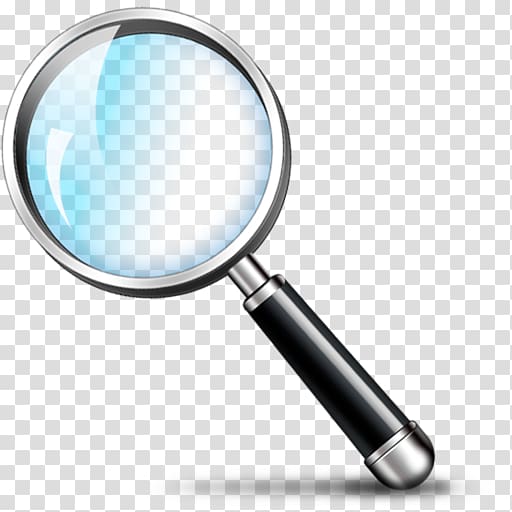 Magnifying glass Computer Icons , Magnifying Glass transparent background PNG clipart