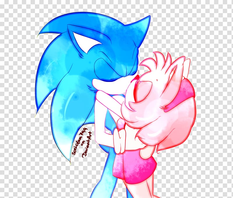Ariciul Sonic Amy Rose Fan art Tails, love water day transparent background PNG clipart