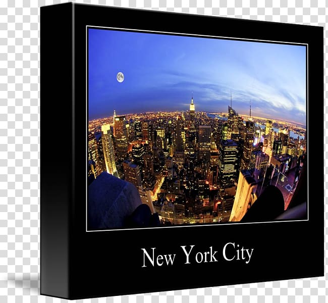 Flat panel display Multimedia Television Video , new york city transparent background PNG clipart