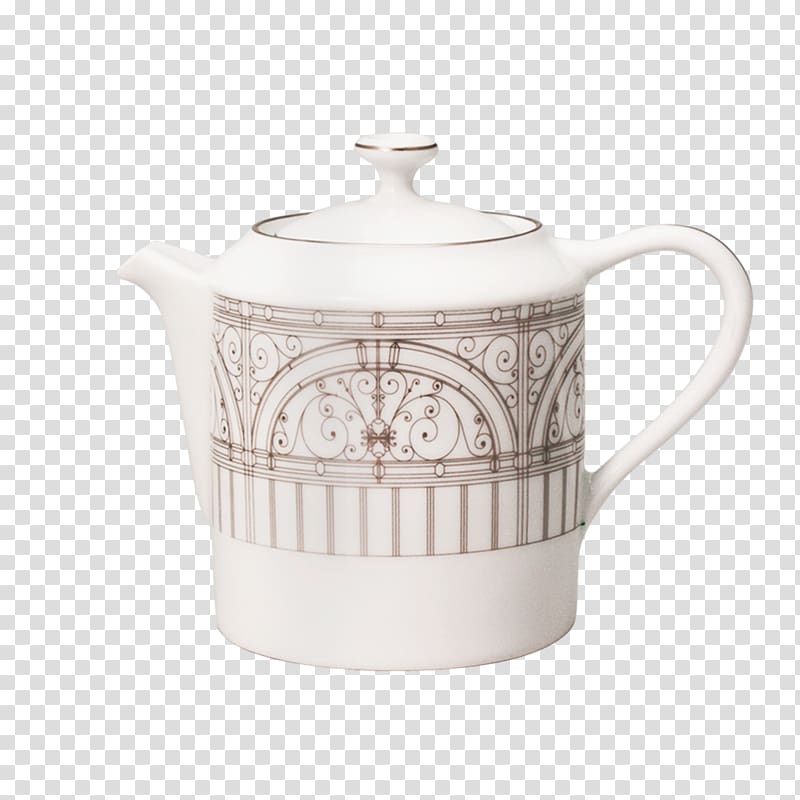 Jug Ceramic Teapot Lid Kettle, Belle Epoque transparent background PNG clipart
