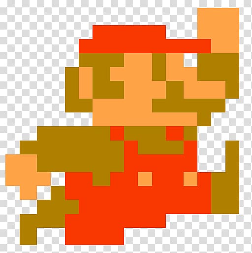 Super Mario Bit Super Mario Bros Video Game Jump Transparent Background Png Clipart