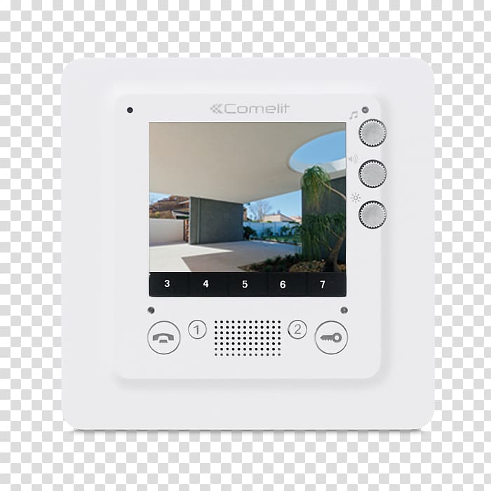 Intercom Video door-phone System Comelit Group Spa Door phone, others transparent background PNG clipart