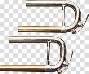 Brass Instruments Leadpipe Trumpet Flugelhorn Types of trombone, color of lead transparent background PNG clipart thumbnail