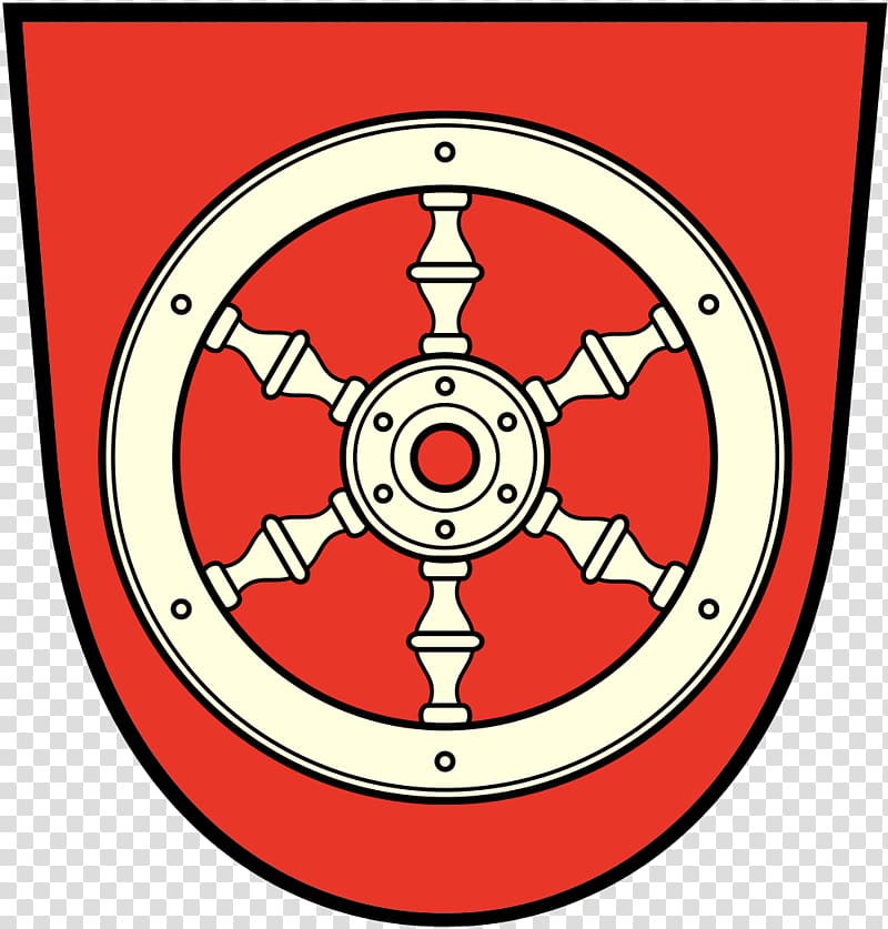 Wheel of Mainz Coat of arms Electorate of Mainz Roman Catholic Diocese of Mainz, frankfurt transparent background PNG clipart
