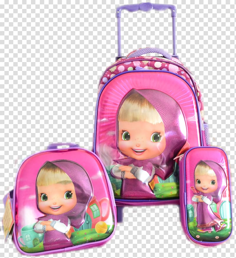 Backpack Kipling Lunchbox Shoulder strap Drica Fashion, Marsha e o urso transparent background PNG clipart