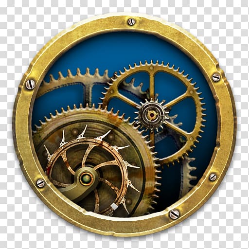 Clock macOS Mechanical Engineering 3D computer graphics Desktop , mechanical transparent background PNG clipart