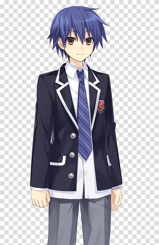 School uniform Itsuka Cosplay Date A Live, cosplay transparent background PNG clipart