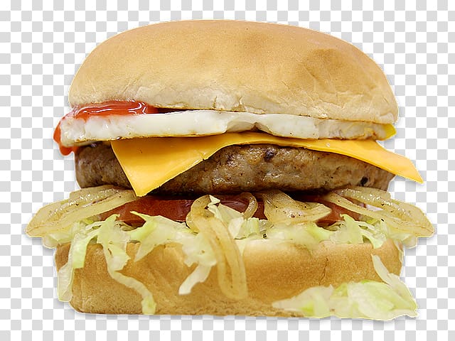Cheeseburger Slider Breakfast sandwich Fast food Chivito, bun transparent background PNG clipart