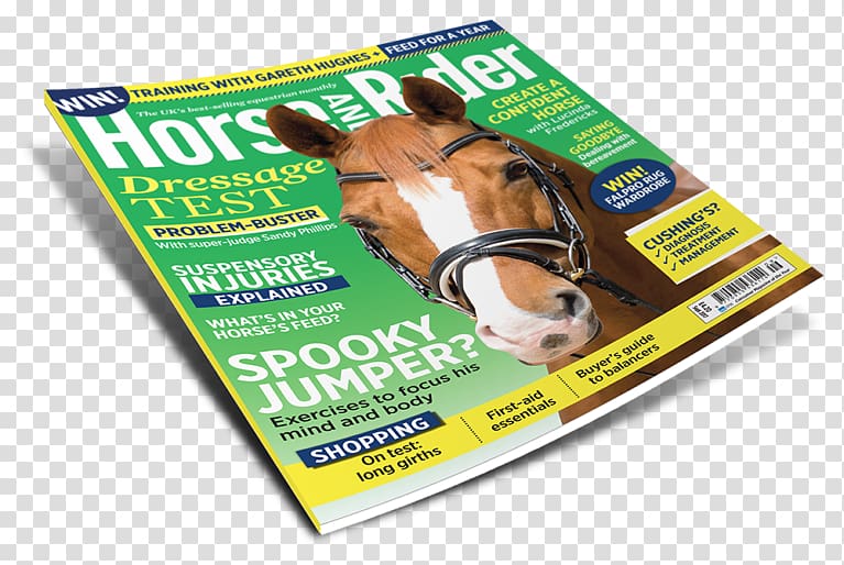 Horse&Rider Equestrian Snout Magazine, best seller magazine transparent background PNG clipart