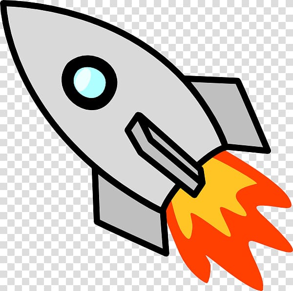 cartoon spaceship clipart