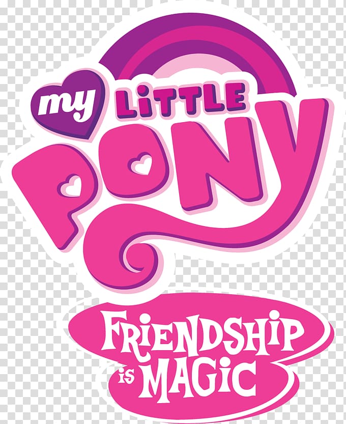 My Little Pony Friendship is Magic logo, Twilight Sparkle Pony Pinkie Pie Rainbow Dash Rarity, My little pony transparent background PNG clipart